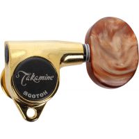 Takamine Mécanique gold logo gauche (mi grave, la, ré) MFG141G - Vue 1